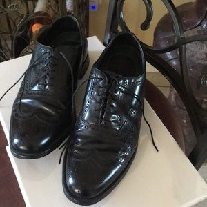 Florshelm Imperial wing men’s black shoes Sz 9D